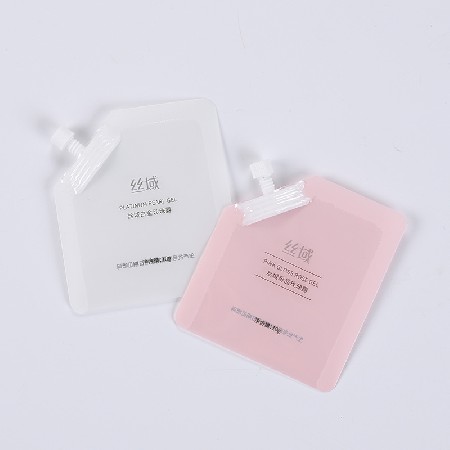 厂家彩色印刷洗护用品包装袋乳液分装袋试用装小样吸嘴袋面膜精华