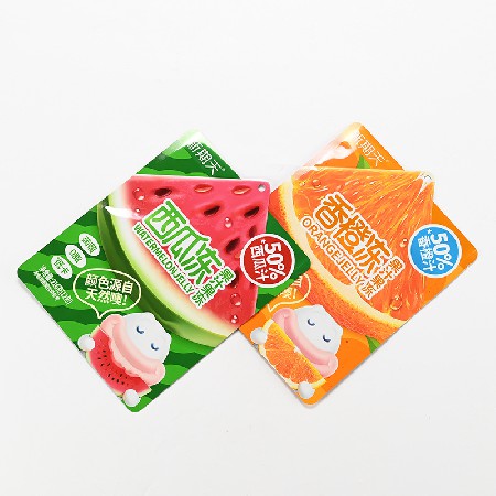果冻食品包装袋pet塑料薄膜袋来图来样彩色印刷食品包装袋批发